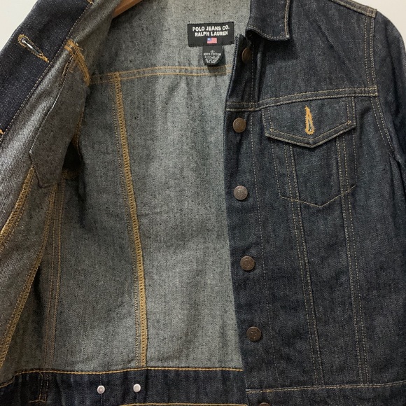 Polo RL Denim button down jacket - Picture 2 of 4